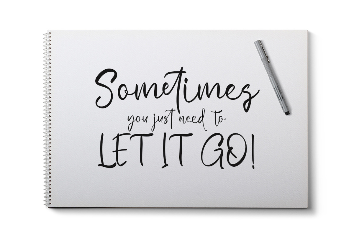 Wilgaty - 3 Stroke Edition (6 Fonts), a Script Font by Motokiwo (Photo 9 of 10)
