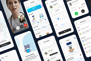 Petito Pet Care App UI Kit, an UI Kit Template by phoneixdesign (Thumbnail 4 of 5)
