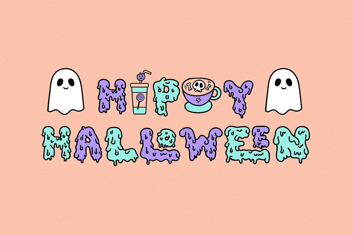 Spooky Vibes Handwritten Font, a Handwritten Font by Kanink Studio (Photo 4 of 14)