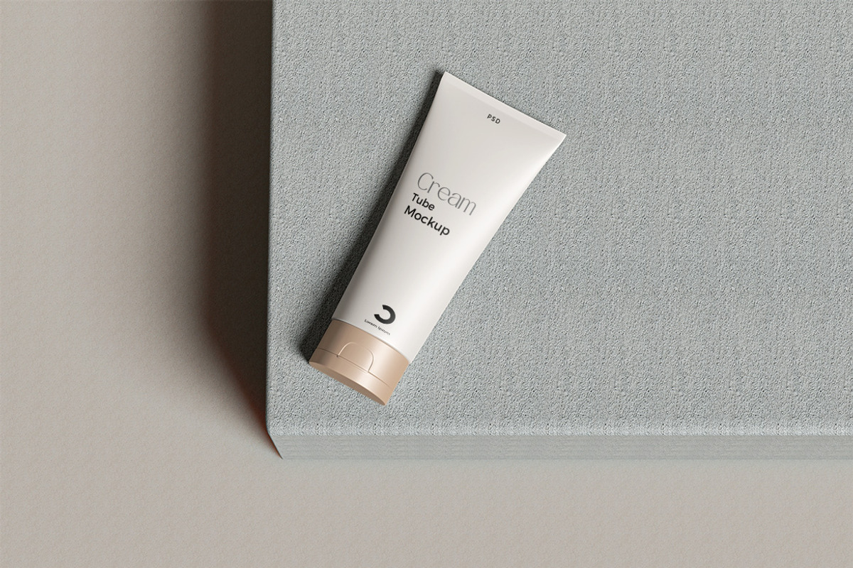 Cosmetic Tube Packaging Mockup, a Packaging Mockup by graphic_keY (Photo 3 of 3)