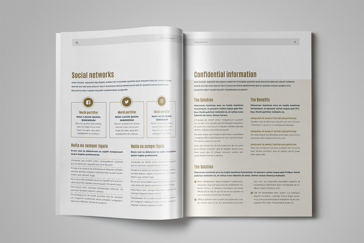 HR / Employee Handbook, a Templates & Theme by StockInDesign (Photo 9 of 10)