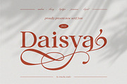 Daisya || Modern Serif Font, a Serif Font by Ermedia Studio (Thumbnail 1 of 11)