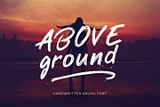 Above Ground, a Script Font by Larin Type Co. (Thumbnail 1 of 10)