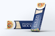 Spaghetti Box Mock-up, a Product Mockup by DesignRushMarket (Thumbnail 3 of 6)