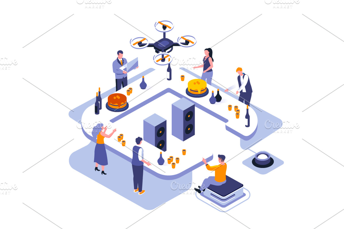 Isometric 3D Illustrations, a Finance Illustration by alexdndz (Photo 19 of 26)
