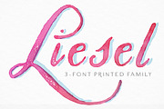 Liesel Printed Family, a Handwritten Font by Magpie Paper Works (Thumbnail 1 of 10)