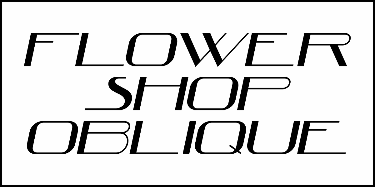 Flower Shop JNL, a Font by Jeff Levine Fonts (Photo 4 of 5)