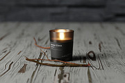 Amber Glass Candle Mockup Kit, a Merchandise Mockup by pmvch (Thumbnail 8 of 27)
