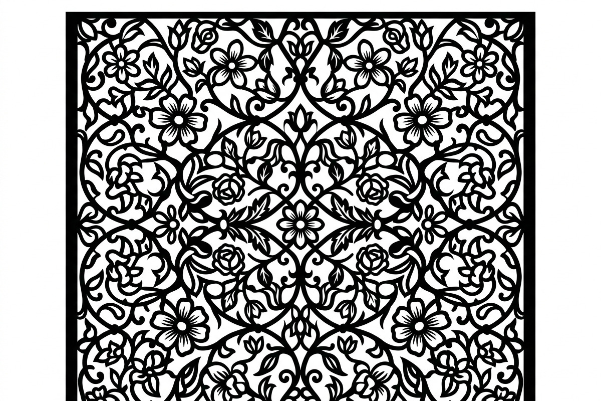 Elegant floral ornament pattern, a Decorative Illustration by Amazin_art (Photo 12 of 51)