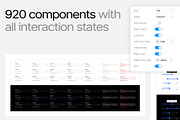 Design System Pro Atomic1.0Dark Mode, an UI Kit Template by Lumina_ui_ux202 (Thumbnail 4 of 8)