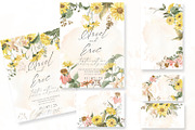 Early autumn, watercolor flowers, a Decorative Illustration by Love Watercolor Store (Thumbnail 2 of 13)