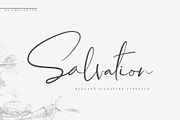 Salvation Script, a Script Font by Chocotype Std (Thumbnail 1 of 10)