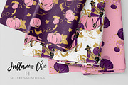 Halloween Fashion Witch Patterns, a Pattern Graphic by KaramfilaS (Thumbnail 2 of 22)