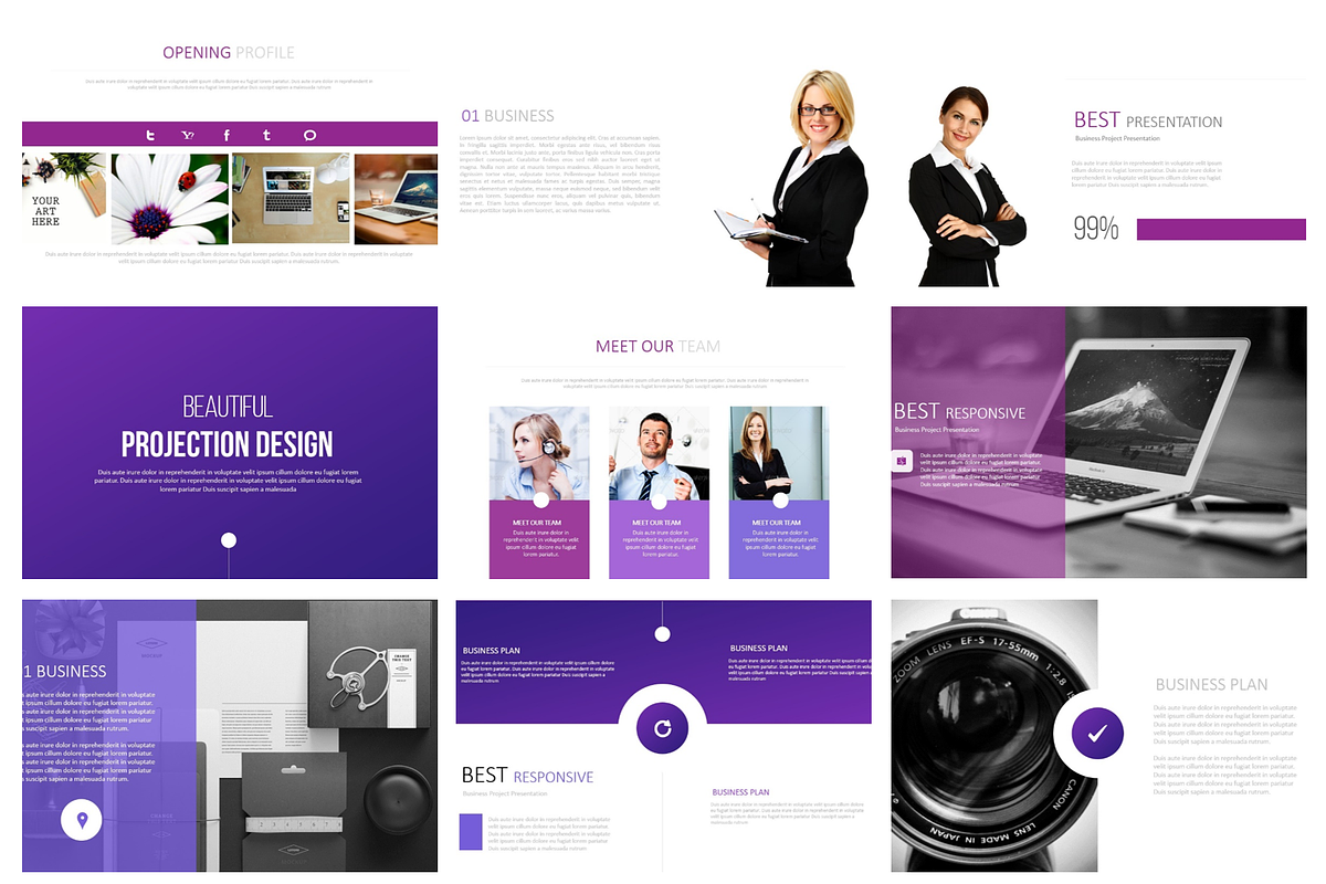 CLEO - Powerpoint Templates, a Presentation Template by SlideFusion (Photo 3 of 4)