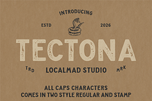 Tectona - Font & Extras!