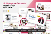 Multipurpose Business Google Slide, a Presentation Template by Annora Studio (Thumbnail 1 of 5)