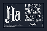 DarkPower-Modern Decorative Typeface, a Handwritten Font by overlaytemplates (Thumbnail 4 of 7)