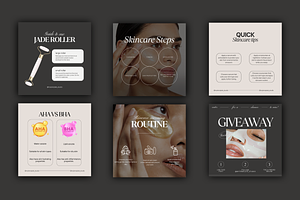 Beauty & Skincare Instagram Template