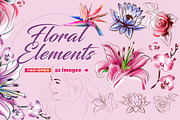 Vintage flowers, photoshop art, a Decorative Illustration by Allween (Thumbnail 3 of 11)