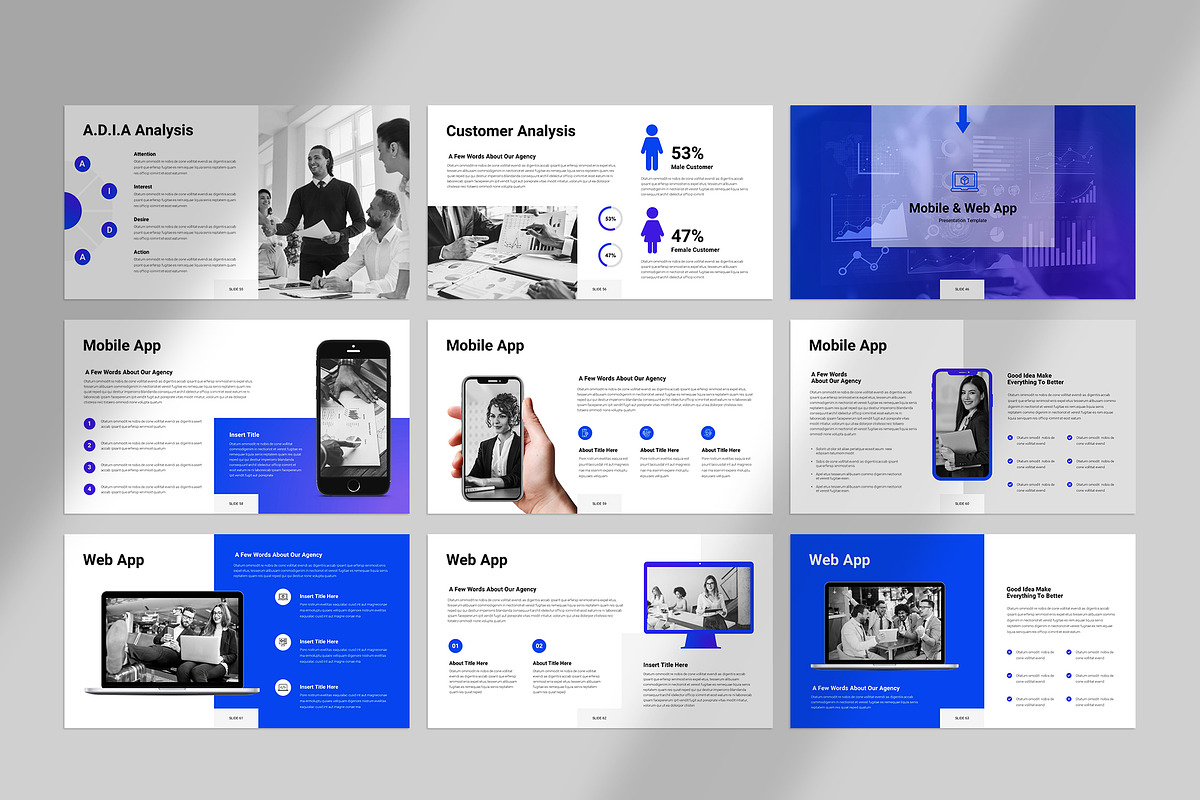 Corporate Business Template ( PPTX ), a Presentation Template by Spark_Creative (Photo 9 of 12)