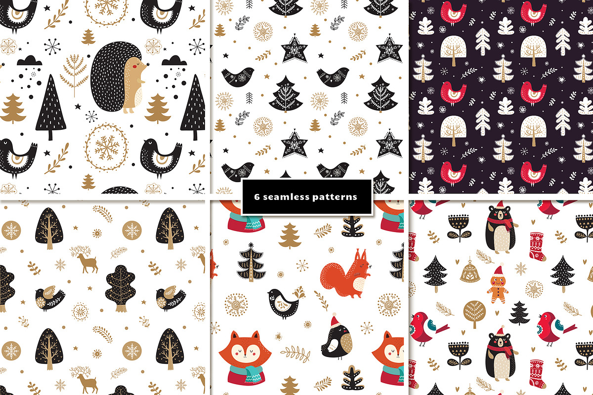 Big Christmas Bundle, an Animal Illustration by MoleskoStudio (Photo 6 of 11)