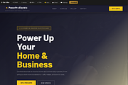 Electrician Website Template, a HTML Template by DigitalsDesigns (Thumbnail 3 of 5)