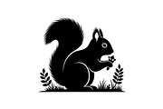 Black Squirrel Vector Icon Bundle, an Illustration by jahid234 (Thumbnail 41 of 51)