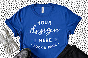 Bella Canvas 3001 Graphic Mockups, a Shirt Mockup by lock and page (Thumbnail 58 of 65)