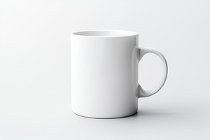 Blank cup on white background, a Food & Drink Photo by AlyaAnd