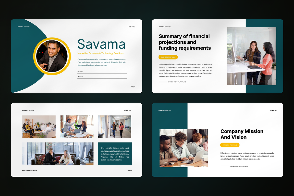 Savama - Business Proposal Keynote, a Presentation Template by SquidPixey (Photo 2 of 7)