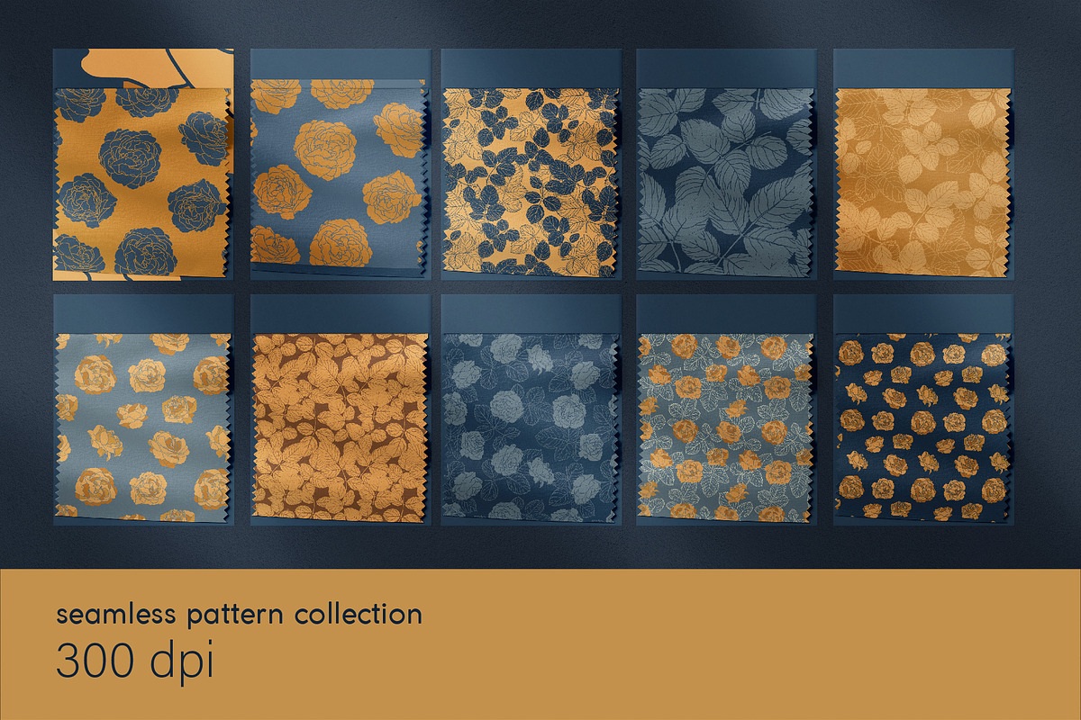 Bold Blooms Collection, a Pattern Graphic by Sonulkaster (Photo 2 of 8)