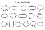 Big Comic Elements Set, a Texture Illustration by mejorana (Thumbnail 2 of 5)