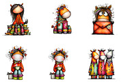 Chinese New Year Horse clipart, an Illustration by CreationArt (Thumbnail 5 of 5)