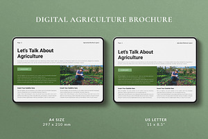 Digital Agriculture Layout Landscape