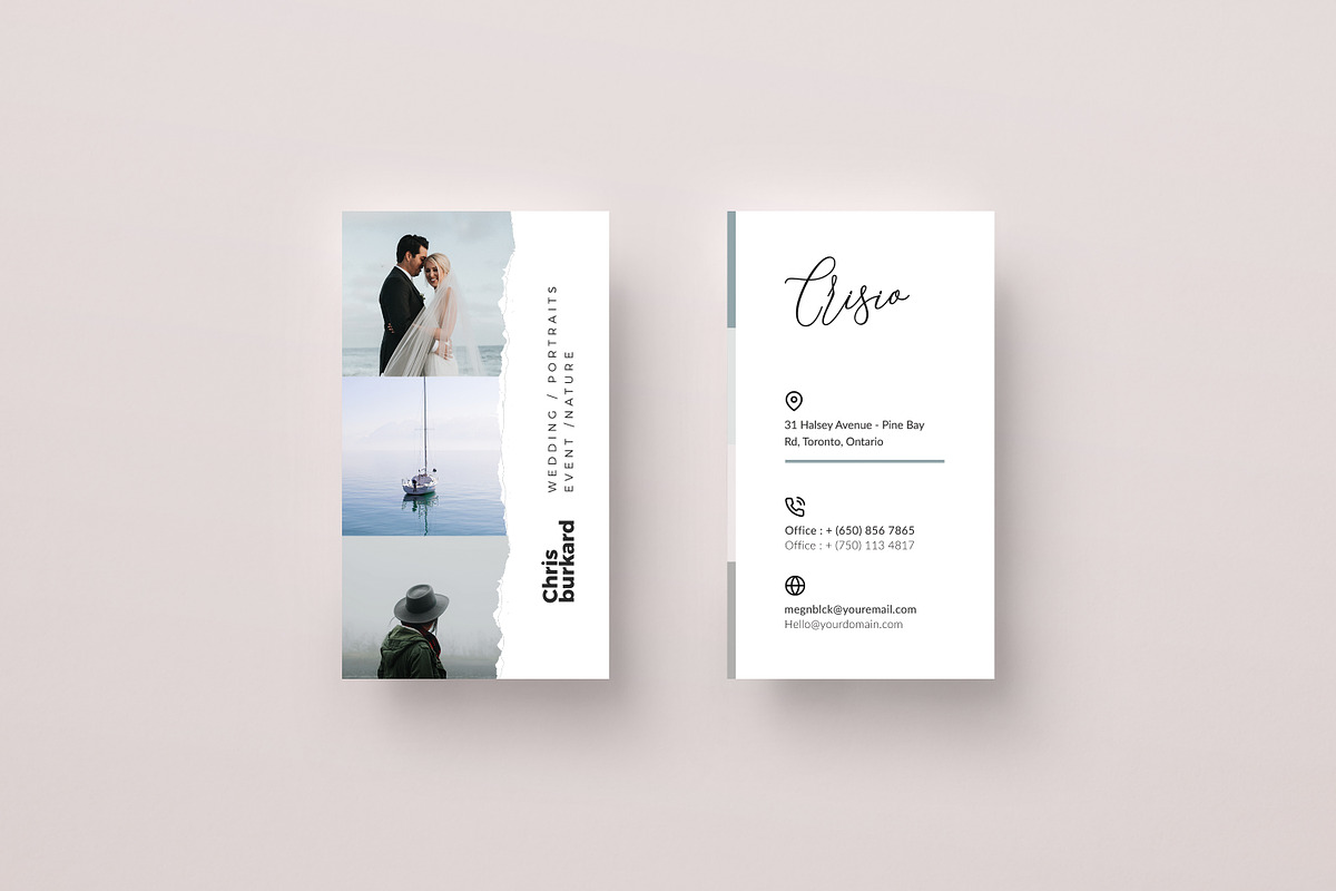 Photography Business Card Templates, a Business Card Template by Crevo Studio (Photo 6 of 6)