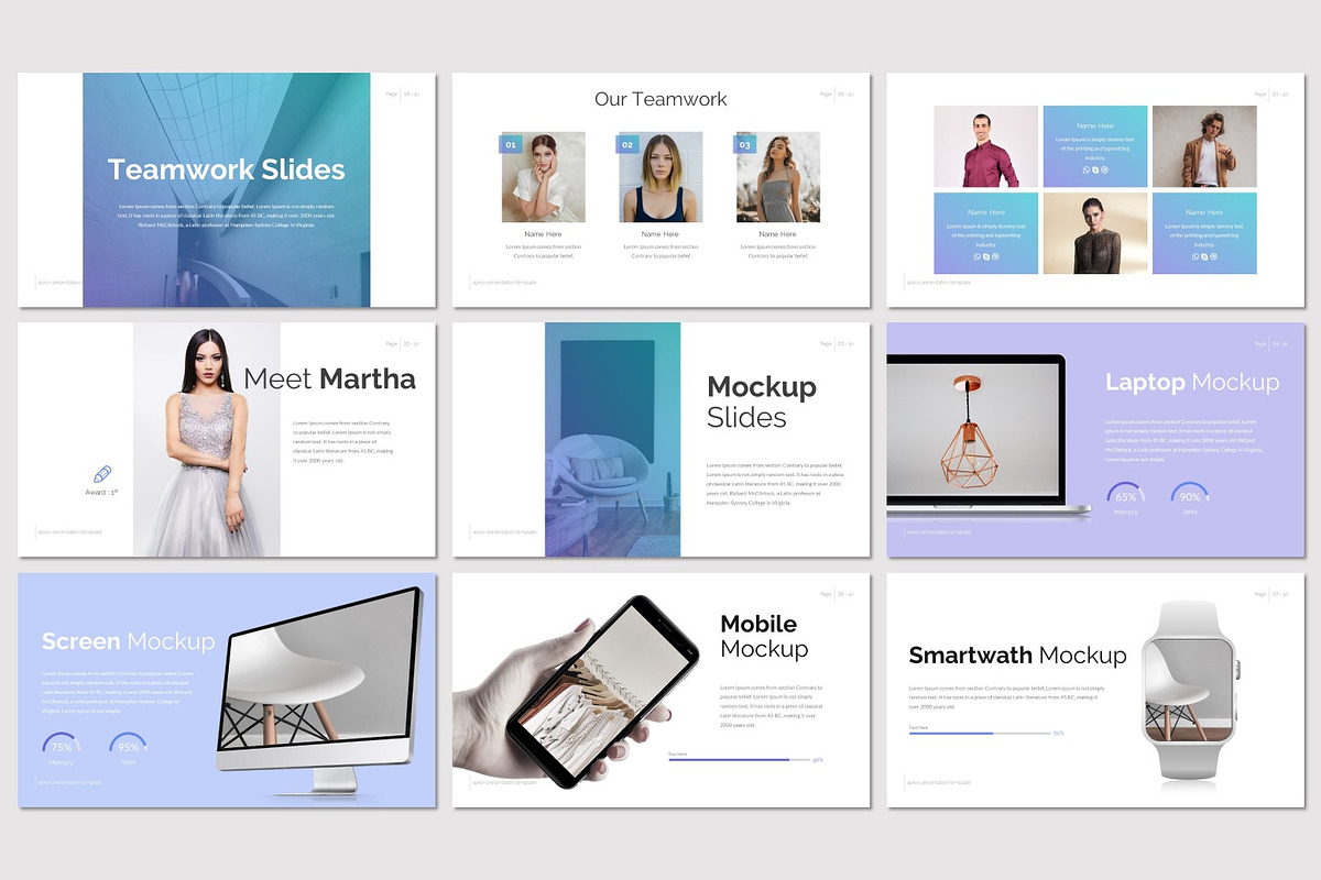 Aprox - Google Slides Template, a Presentation Template by UnicodeID