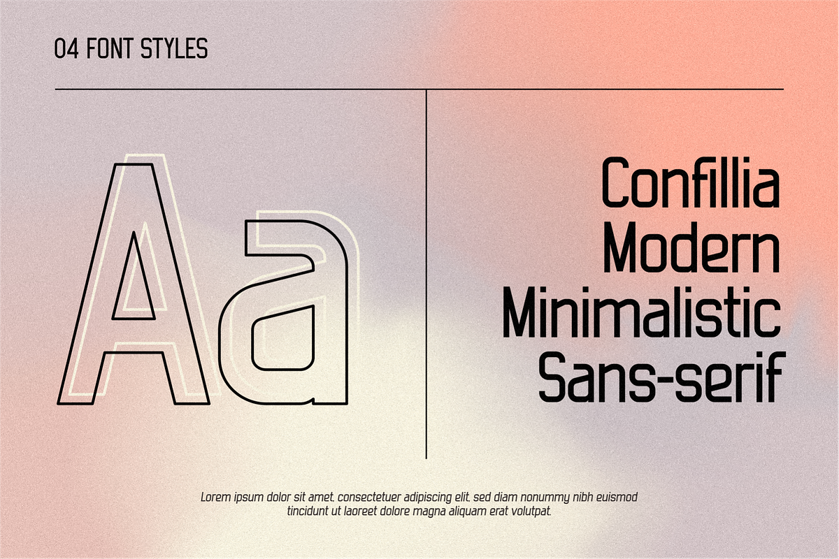 Confillia Sans Serif, a Sans Serif Font by 24Design Studios (Photo 2 of 7)