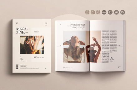 The Lifestyle Magazine Template, a Magazine Template by ArtisanaAura