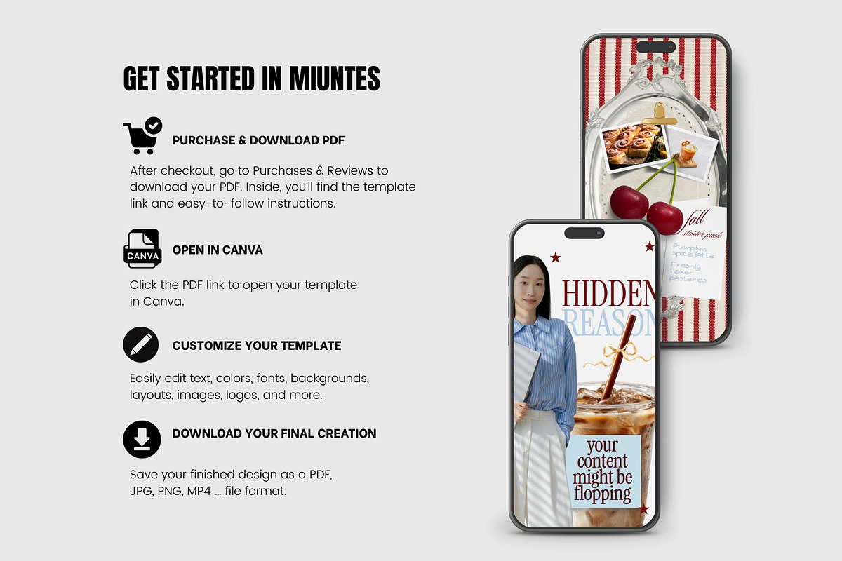 Bold Burgundy Instagram Post, a Social Media Template by CreativeTempHub (Photo 8 of 9)