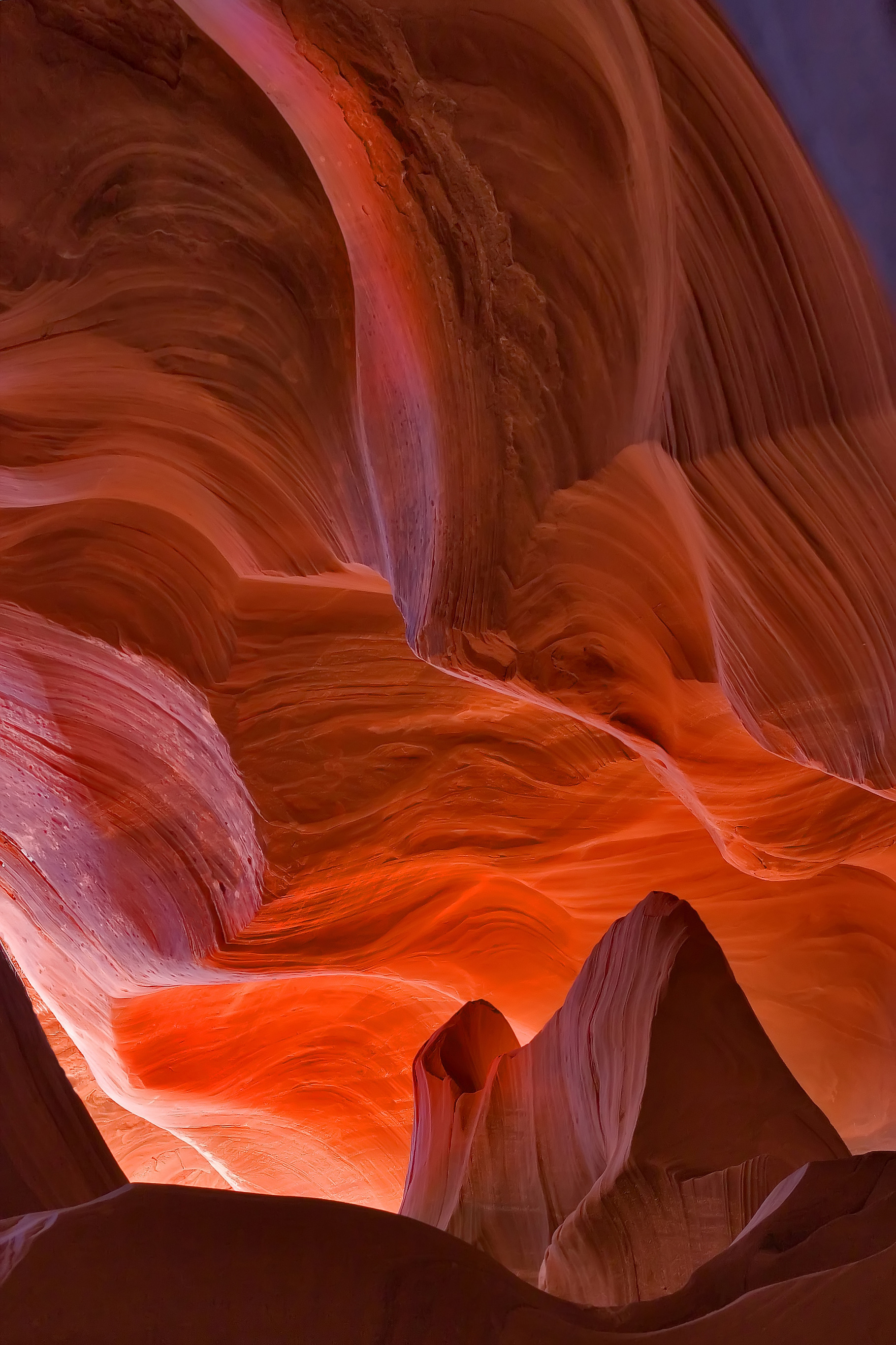 Tender fire containing stone, canyon, and formations, a Nature Photo by kavram