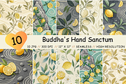 Buddha's Hand Sanctum Pattern, a Pattern Graphic by FloridPrintables (Thumbnail 1 of 6)