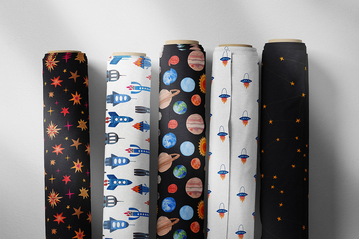 We are not alone. Space Collection, a Transportation Illustration by Annakniaz (Photo 8 of 11)