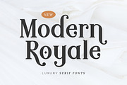 Modern Royale - Luxury Serif Font, a Serif Font by Bluestype Studio (Thumbnail 1 of 8)