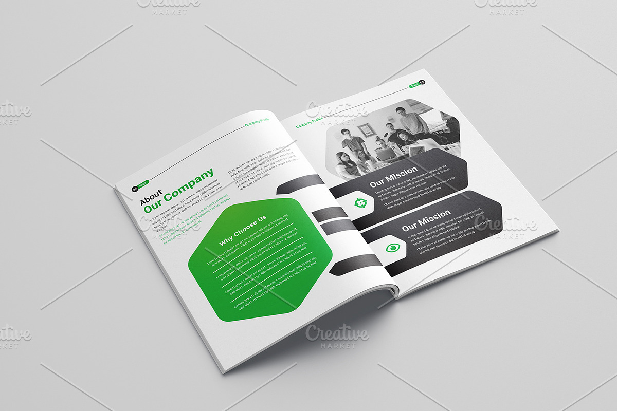 multipurpose business brochure, a Brochure Template by gstudiovect21 (Photo 9 of 12)