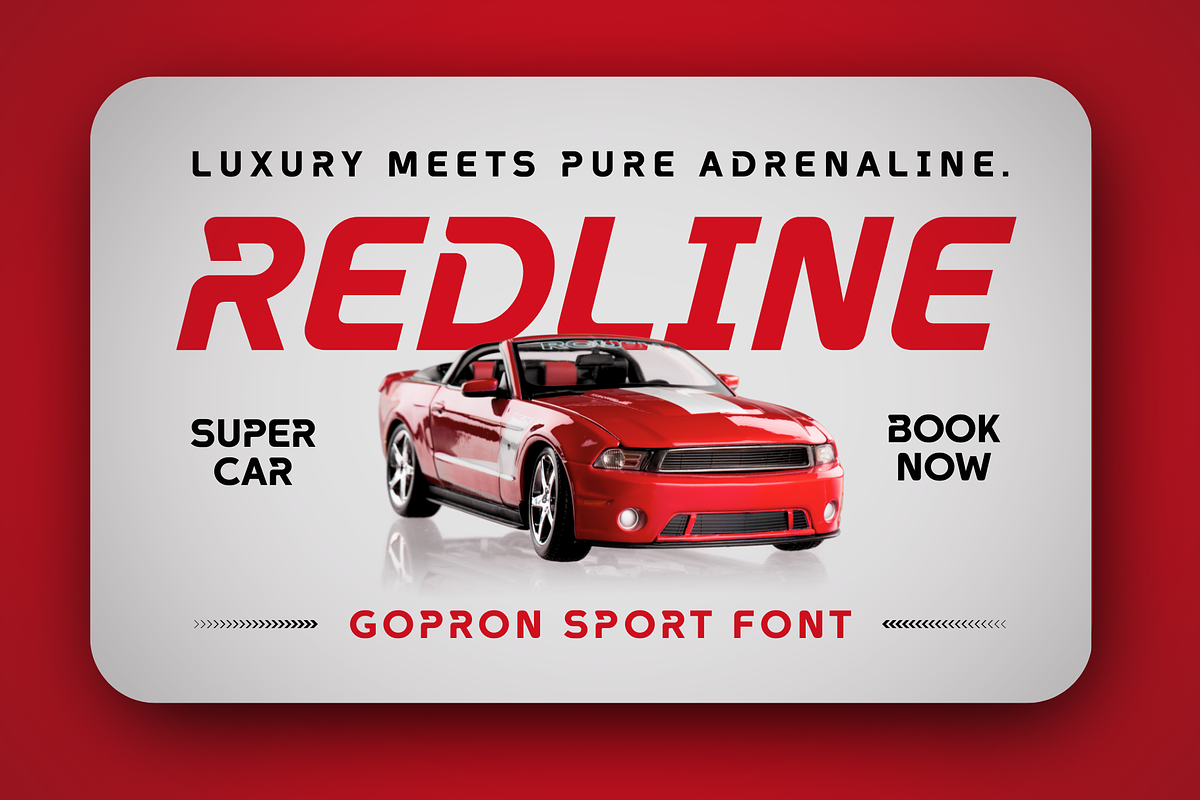 Gopron - Modern Sporty Font, a Sans Serif Font by Sronstudio (Photo 4 of 18)