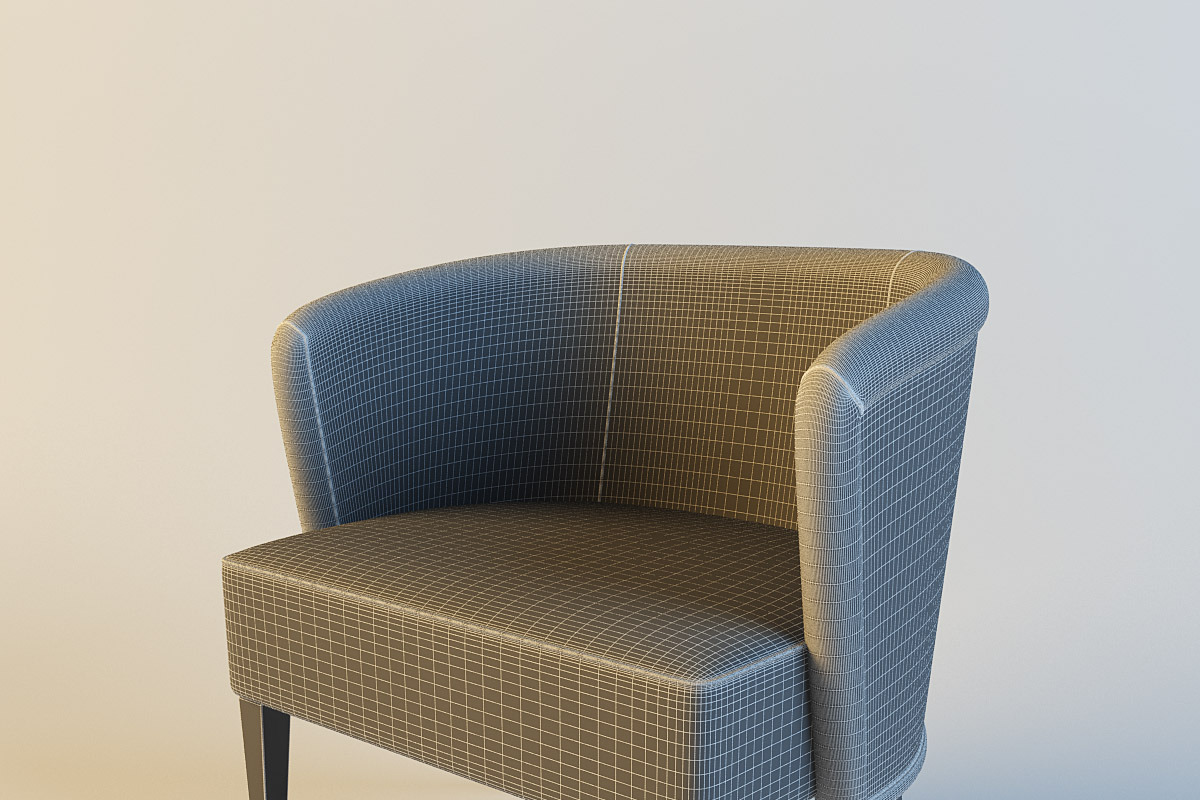 Armchair, a Furniture 3D Model by kookamunga (Photo 5 of 6)