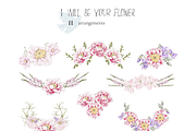 Floral watercolor collection, an Illustration by lilisprints (Thumbnail 3 of 5)