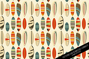 Retro Surfing Seamless Digital Paper, a Pattern Graphic by Chromolume Studio (Thumbnail 4 of 15)
