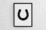 Horseshoe Silhouette SVG, an Object Illustration by newminddesign (Thumbnail 2 of 3)