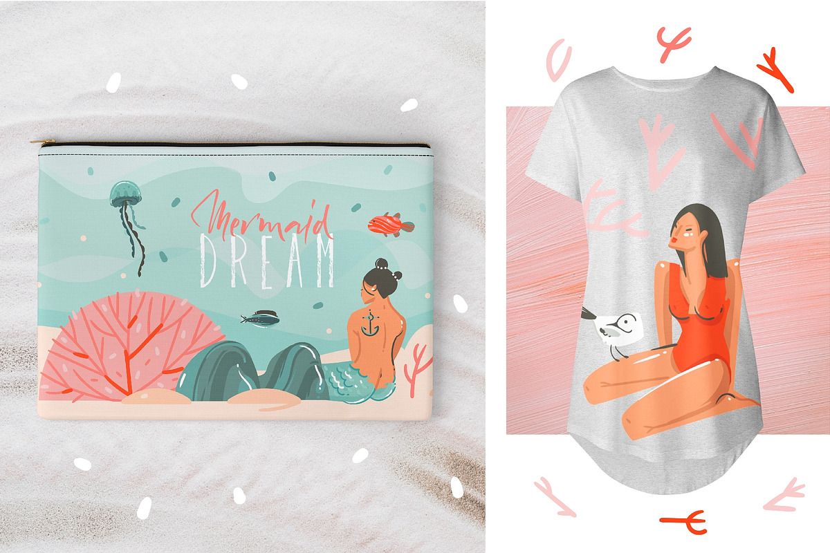 Mermazing Life 30% OFF!, an Animal Illustration by Anastasy_helter (Photo 14 of 21)